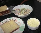 A picture of step 1 of Veg Cheese Toast.