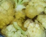 A picture of step 1 of Gobhi Aloo sabzi.
