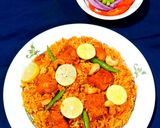 A picture of step 25 of Chicken Tikka Biryani.