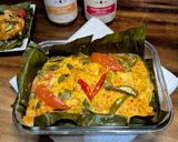 Foto langkah ke 5 dari resep Pepes Ayam Lezat ala Cap Ibu.