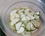 A picture of step 1 of Zucchini Fritters.