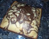 A picture of step 10 of Marble cake.