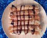 Foto langkah ke 5 dari resep Banana cheesy Roll (pisang frozen).
