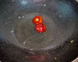 A picture of step 2 of Dahi Tikhari.