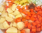 Zöldséges kelkáposzta főzelék recept fázis 1 fotója