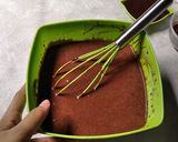 Foto langkah ke 7 dari resep Brownies kukus tanpa mixer, paling mudah, anti gagal.