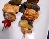 Foto del paso 9 de la receta Brocheta de merluza