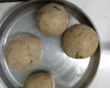 A picture of step 3 of Potato Coconut Petties.
