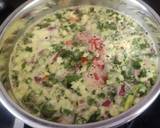 Palak and broken wheat khichdi