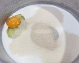 Hình bước làm 1 của món Bánh mì mềm cacao