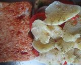 A picture of step 4 of Veg Farsan Sandwich.
