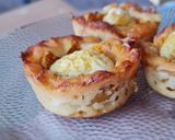 Foto del paso 4 de la receta: Empanadas abiertas o canastitas sin masa de harina, rellenas de zapallo, mandarina y nuez