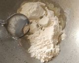 A picture of step 4 of Creamy white pasta.