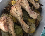 Foto del paso 7 de la receta: Muslos de pollo al horno, con mezcla de especias para gyros, exprés