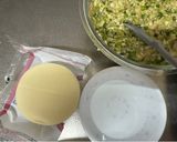 A picture of step 3 of Halal Japanese Gyoza for my friend.