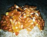 A picture of step 6 of Peanuts Brittle.