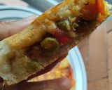 Foto del paso 11 de la receta: "tarta"🥧 con masa de yuca🥔🍠 y relleno de vegetales🥙🥗🥘