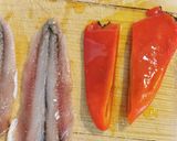Foto del paso 2 de la receta Pinchos de Boquerones empanados rellenos de Pimiento de Piquillo