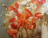 A picture of step 5 of My Ginger and Pork Noodles 😘.