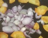 A picture of step 3 of Baigan aloo 🍆🍆🥔🧅.