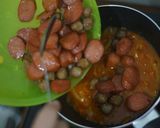 Foto langkah ke 7 dari resep Basis Pedas Asam Manis Nano Nano (Bakso Sosis).