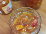 Mermelada de naranja y frutilla