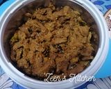 A picture of step 4 of Hyderabadi Beef Fry.