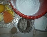Foto del paso 1 de la receta: Budín de naranja, zanahoria y semillas
