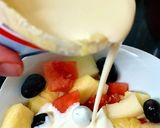 A picture of step 2 of My Nice fruit Mix With Cream.