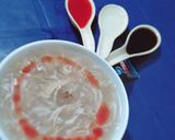 A picture of step 6 of Hot and sour soup.