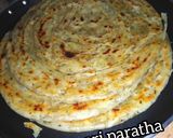 A picture of step 15 of Kasoori paratha.