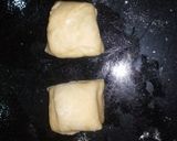A picture of step 4 of Braided egg buns.