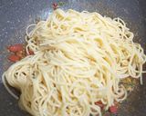 Foto langkah ke 3 dari resep #240 Spagetti Aglio Oglio.