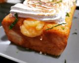 Foto del paso 10 de la receta: Bizcocho de limón y hierbabuena con lemon curd y merengue