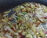 A picture of step 2 of Khajoor ki burfi 😋👍.