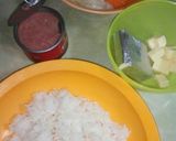 Foto langkah ke 1 dari resep Bola bola nasi (untuk batita).