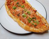 Foto langkah ke 4 dari resep Tavuk pide (pizza ayam khas turki).