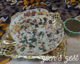 A picture of step 5 of Aloo Kulcha.