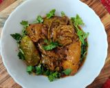 A picture of step 17 of Eggplant Potato Curry with Fennel.
