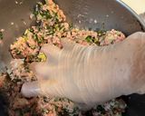 A picture of step 4 of For Shiso Lovers: Our Family's Shiso Gyoza.