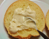 Foto del paso 3 de la receta: Sándwich de Pechuga de Pavo, Queso, Rúcula, Tomate y Mayonesa de Curry.