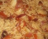 Onion tomato fried rice recipe step 3 photo