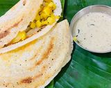 स्ट्रीट स्टाइल  मसाला डोसा और उत्तपम(STREET STYLE MASALA DOSA AUUR UTTAPM RECIPE IN HINDI) रेसिपी चरण 5 फोटो