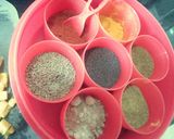 A picture of step 4 of Kaddu chane ki sabji.