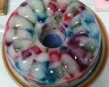 Foto langkah ke 4 dari resep Puding Susu Mozaik.