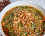 Foto langkah ke 5 dari resep Oseng Kangkung Teri Tempe.
