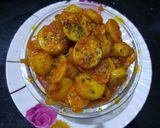 अरबी मसाला (Arbi masala recipe in hindi) रेसिपी चरण 4 फोटो