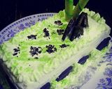 Foto langkah ke 6 dari resep Cake matcha oreo.