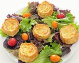 Une image de l'étape 2 de Mini quiche au saumon fumé /poireau.