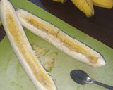 Une image de l'étape 1 de Feuilleté de banane kinder.